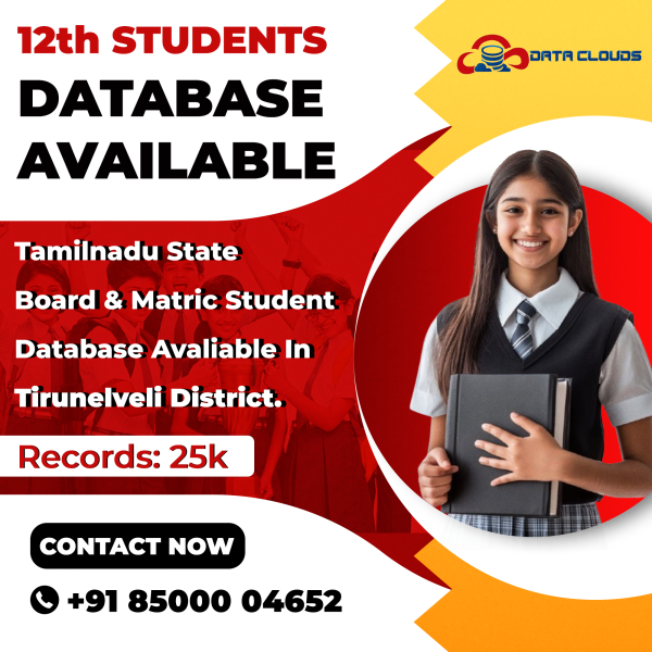 Tirunelveli – 25k Students Database